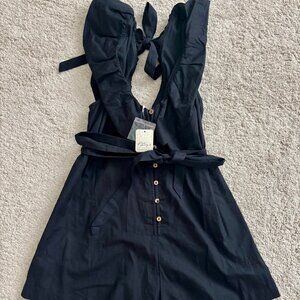 *NWT* Free People Darling Romper - Size XS - Black